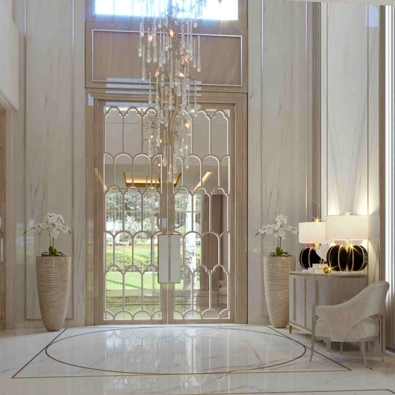 Luxury Villa Entrance Foyer Design