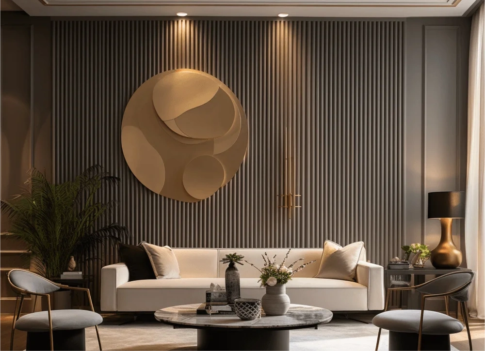 Luxury Villa Interior Wall Panels