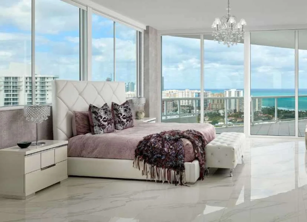 Stylish bedroom flooring Dubai