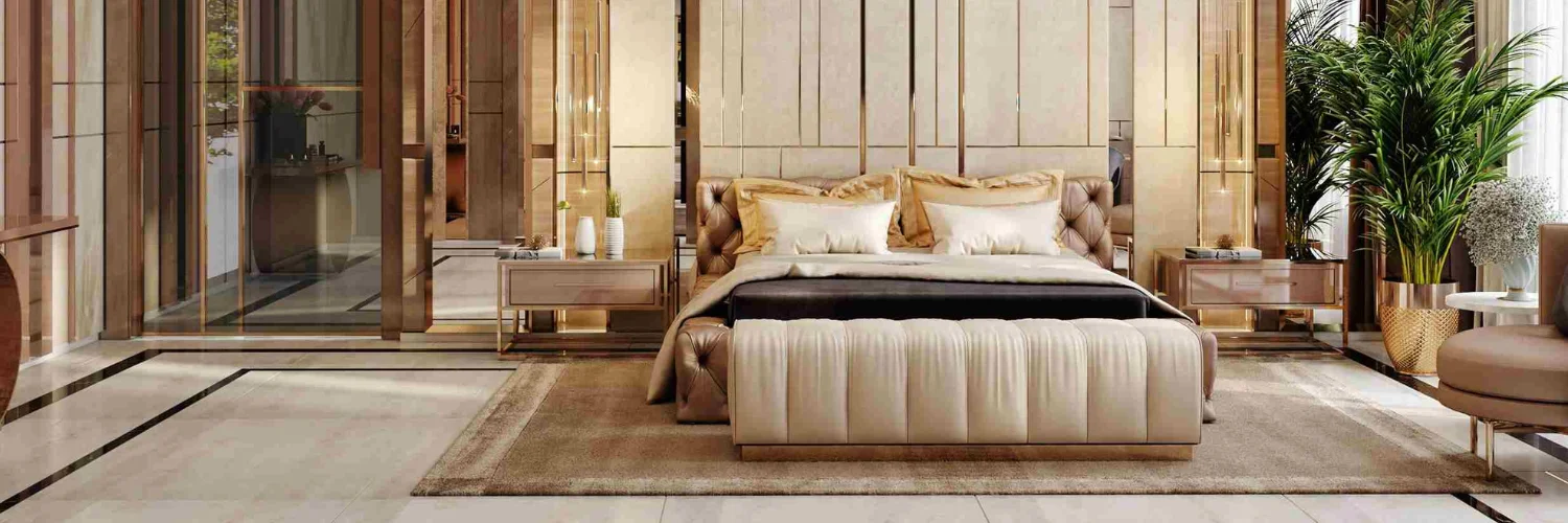 Professional bedroom design Dubai