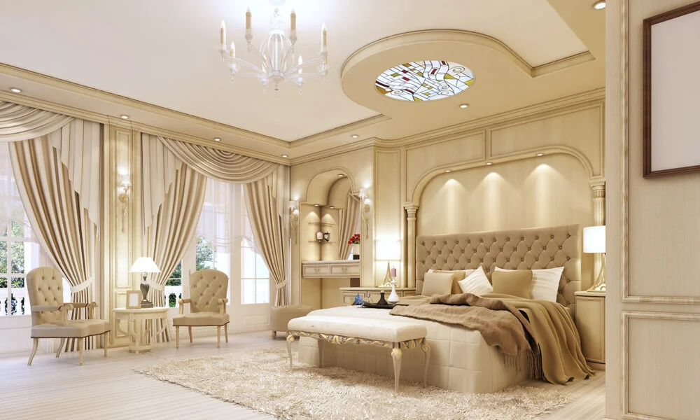 Bedroom interior project Dubai