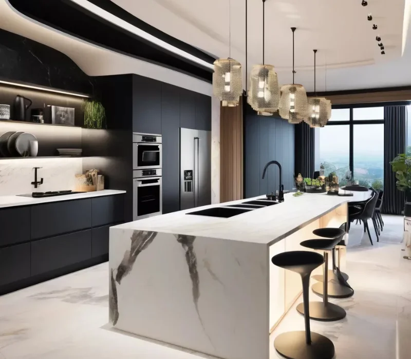 Custom kitchen interiors Dubai