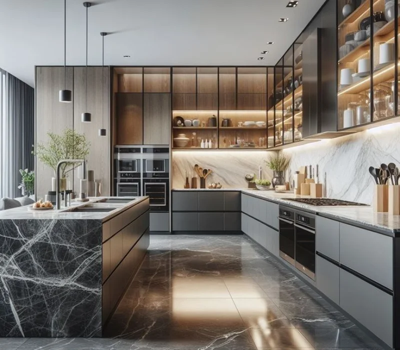 Efficient kitchen design Dubai