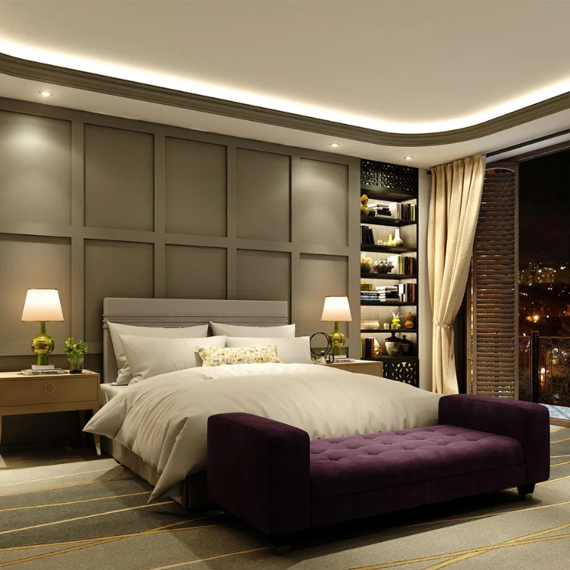 cozy guest room interior