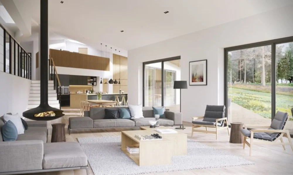 modern living room interior UAE