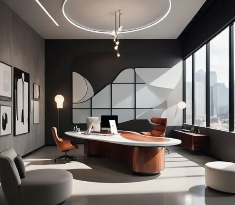 contemporary office interiors Dubai