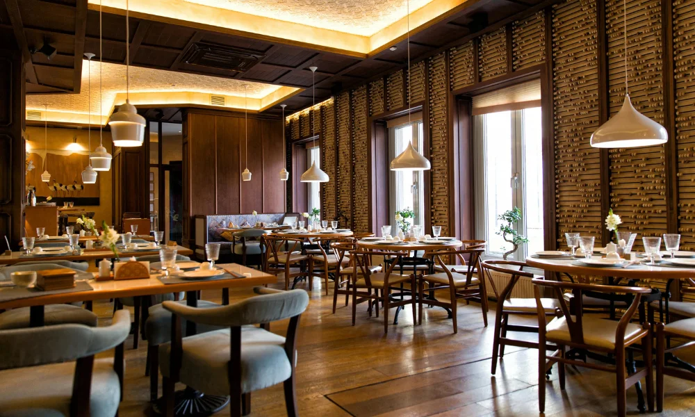 Recent restaurant interior design Dubai