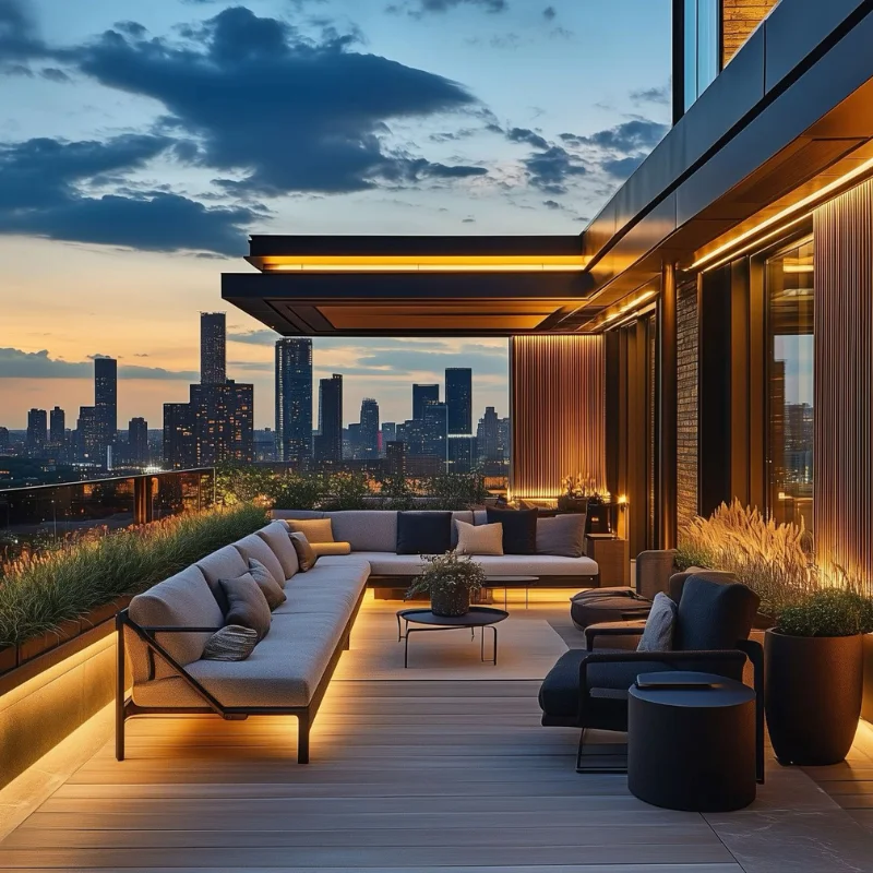 Creative Rooftop Interior Design