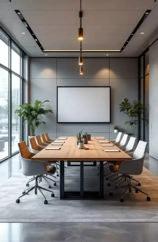 trendy office interior UAE