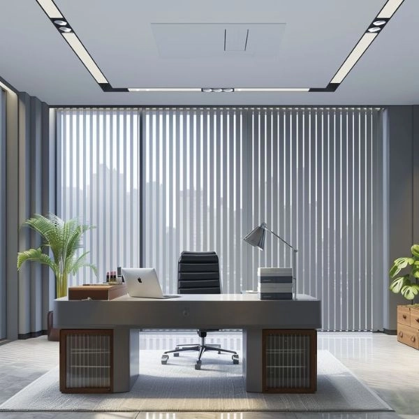 Professional office window blinds for Dubai business spaces.