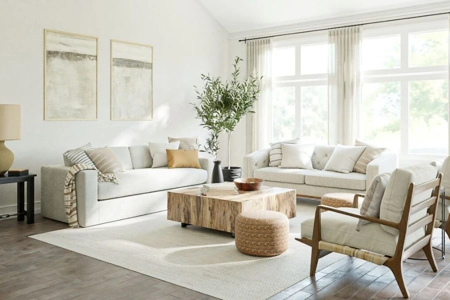 Modern Custom Living Room Furniture Dubai